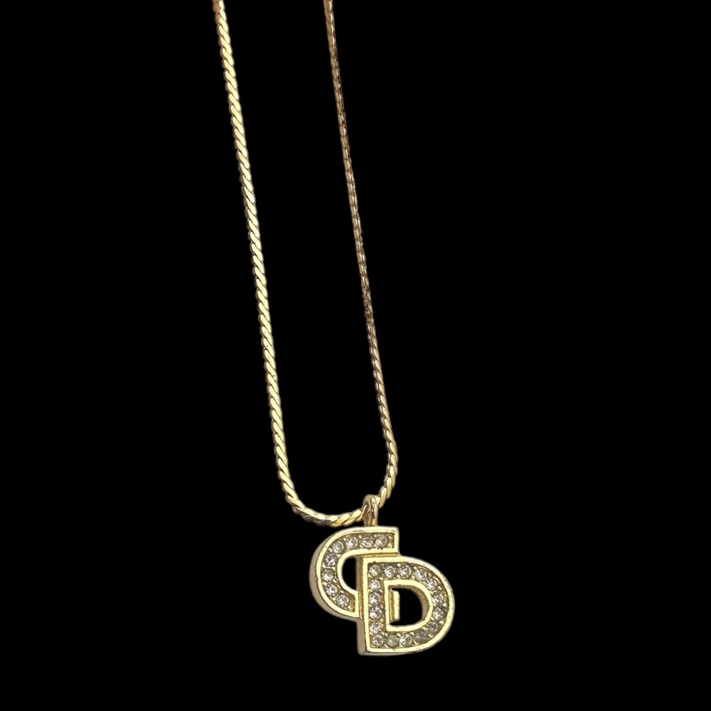 ❌SOLD❌ 💎 CHRISTIAN DIOR Crystal Dior Logo Bracelet - Picture 6 of 13